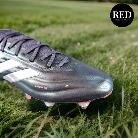 ADIDAS COPA PURE 2 ELITE KT PURPLE SILVER SG SOCCER CLEATS IG6396 - MEN\'S SIZE 8